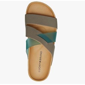 Lucky Brand Hafina Women's Leather Slide